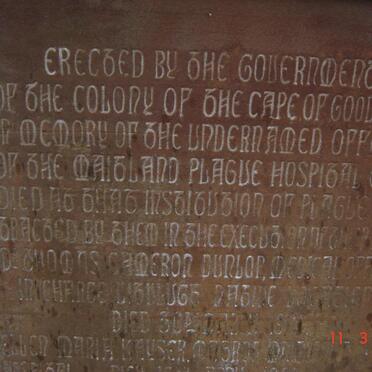 Maitland plague hospital_4