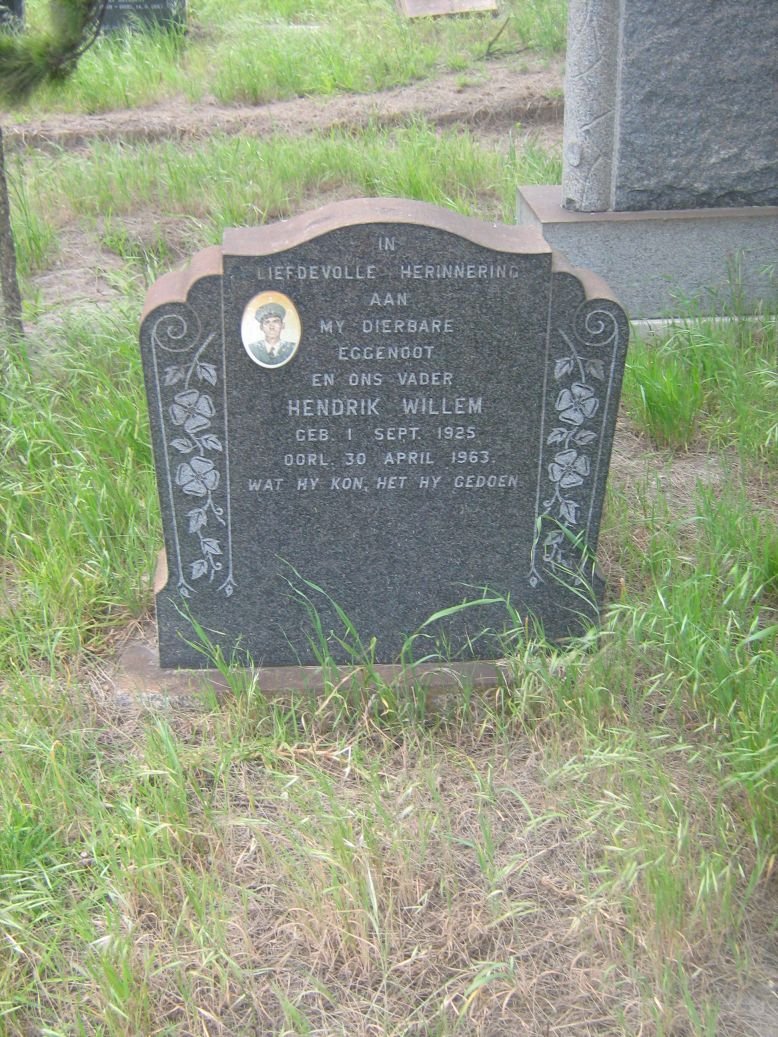 ? Hendrik Willem 1925-1963