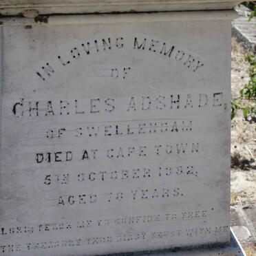 ADSHADE Charles -1892