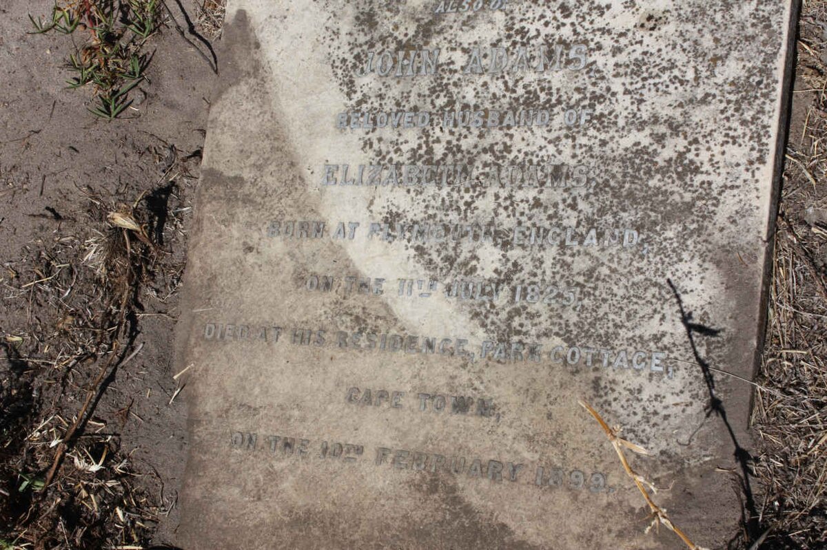 ADAMS John 1825-1899