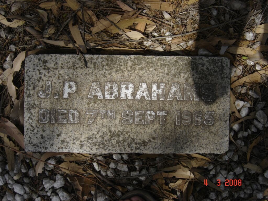 ABRAHAMS J.P. -1965