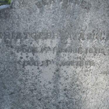 ASKHEIM Kristoffer A. 1876-1898