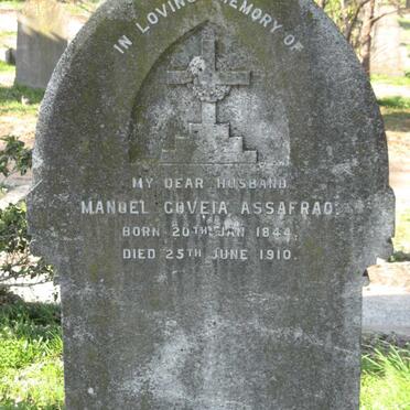 ASSAFRAO Manuel Goveia 1844-1910