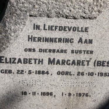 ANDREWS Elizabeth Margaret 1884-1952 :: ANDREWS Daniel Andries v.d. Merwe1896-1976