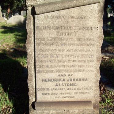 ALSTONE Henry Havelock 1861-1933 :: ALSTONE John Havelock 1905-1932