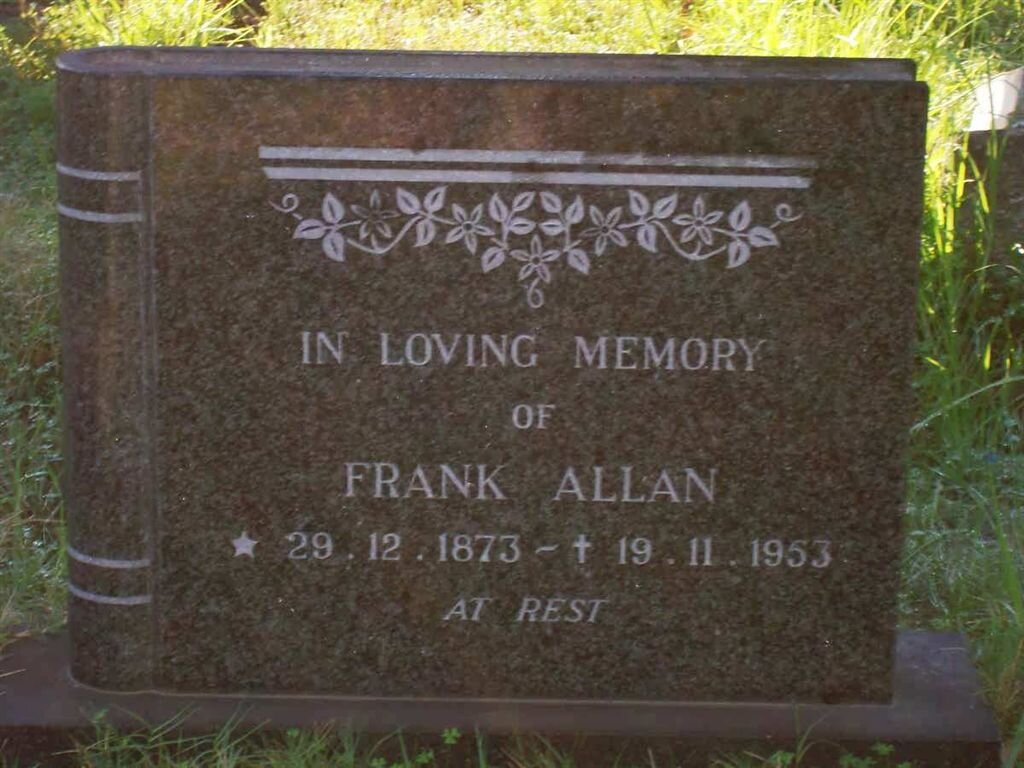 ALLAN Frank 1873-1953