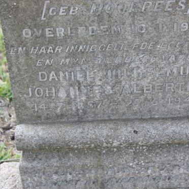 ALBERTIJN Daniel Wilhelmus Johannes 1857-1947