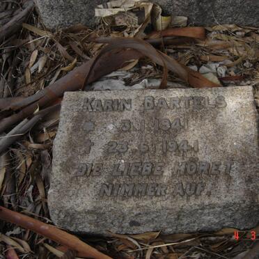 BARTELS Karin 1941-1941