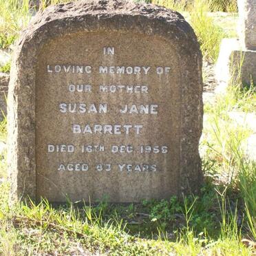 BARRETT Susan Jane -1956