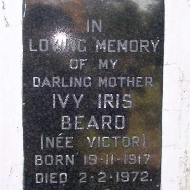 BEARD Ivy Iris nee VICTOR 1917-1972