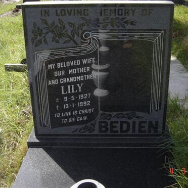 BEDIEN Lily 1927-1992