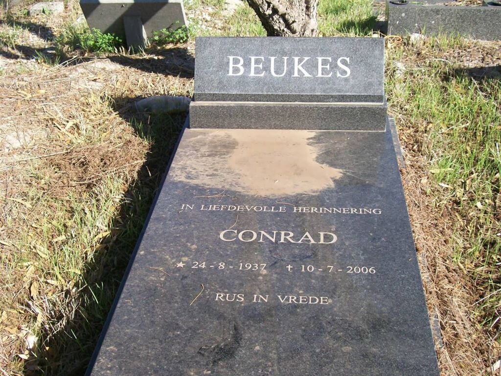 BEUKES Conrad 1937-2006