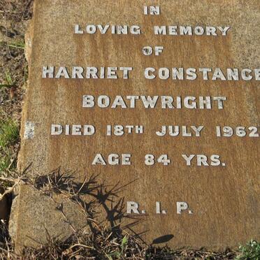 BOATWRIGHT Harriet Constance -1962