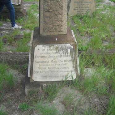 BRINK Petrus Johannes &amp; Susanna Martha DE VILLIERS :: BRINK Susie :: VAN WINSEN Beulah