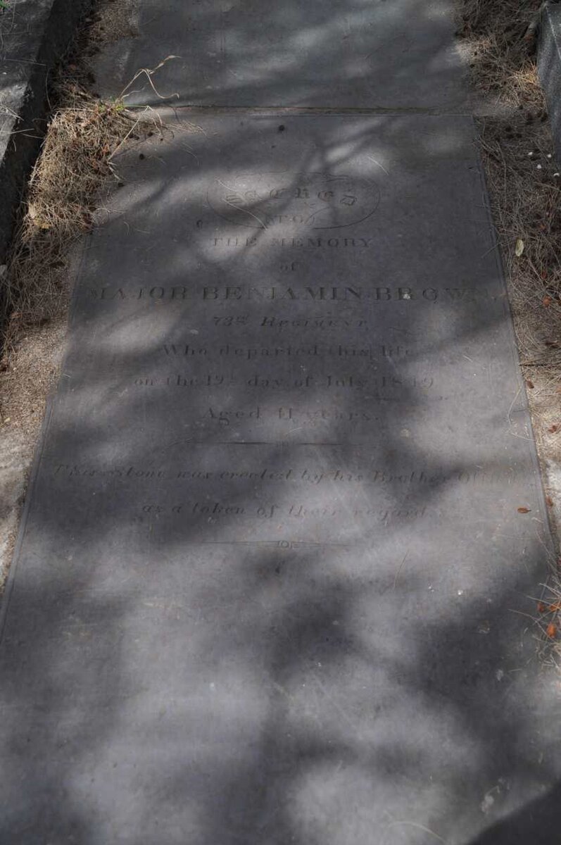 BROWN Benjamin -1849