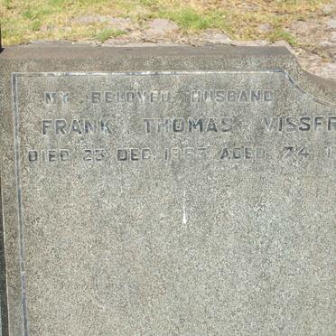 VISSER Frank Thomas -1963