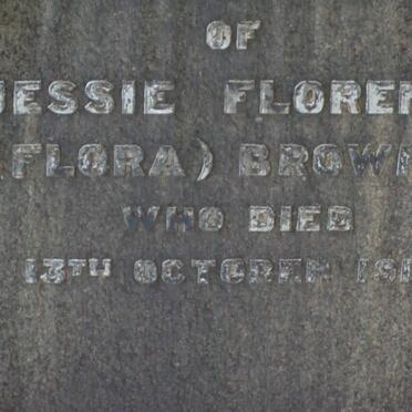 BROWNE Jessie Florence -1918