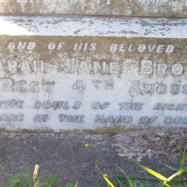 BROWNING Sarah Jane -1932