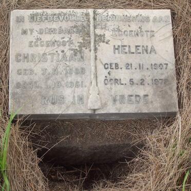BRAND Christiaan 1905-1961 &amp; Helena 1907-1978