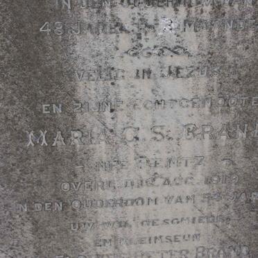 BRAND Flories Peter -1911 &amp; Maria G.S. PENTZ -1919 :: BRAND Flories Peter -1936 