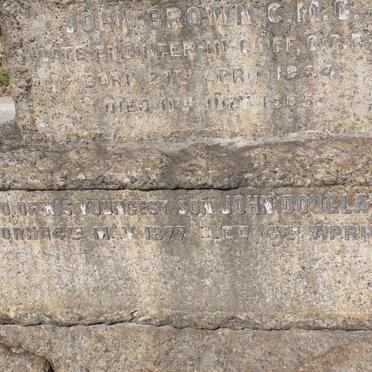 BROWN John -1844-1905 :: BROWN John Douglas 1877-1915 :: BROWN Edith -1924