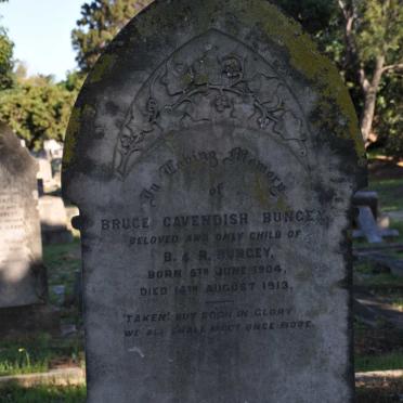 BUNGEY Bruce Cavendish 1904-1913 