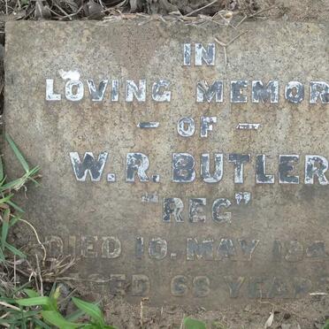 BUTLER W.R. -1940