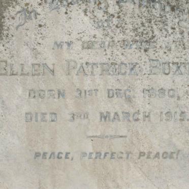 BUXTON Ellen Patrick 1880-1915