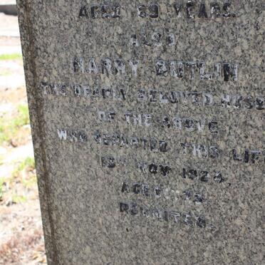 BUTLIN Harry -1924 &amp; Ann -1917