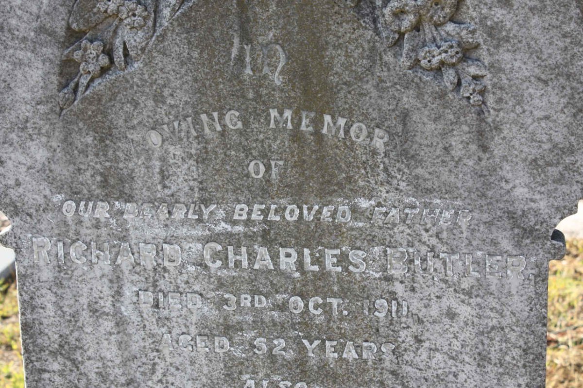 BUTLER Richard Charles -1911