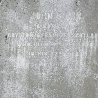 BLAIR John -1906
