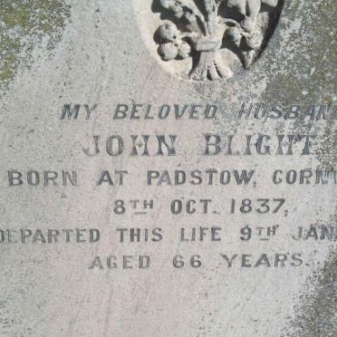 BLIGHT John 1837-1904 