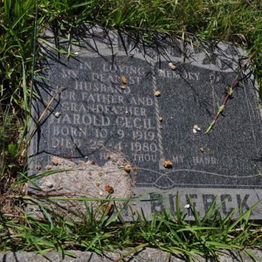 BLERCK Harold Cecil, van 1919-1980