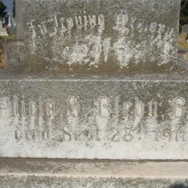 BLEBY Alicia S.  -1911