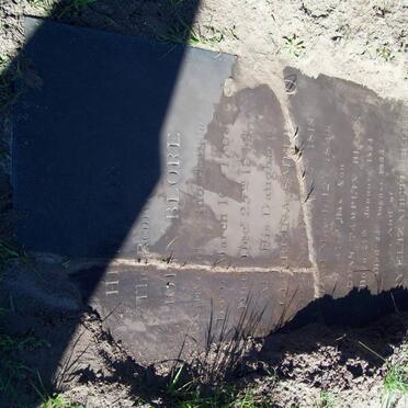 BLORE John 1785-1842 &amp; Mary Elizabeth 1784-1861 :: SMITH Georgina 1818-1846 :: BLORE Thomas Tamplin 1824-1855