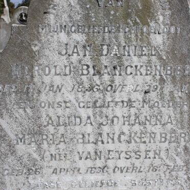 BLANCKENBERG :: VAN EYSSEN