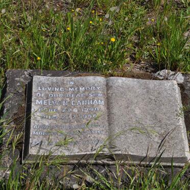 CANHAM Melvyn 1940-1946