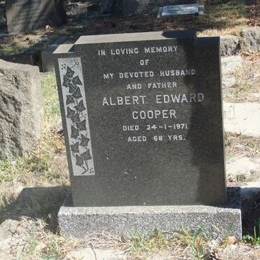 COOPER Albert Edward -1971