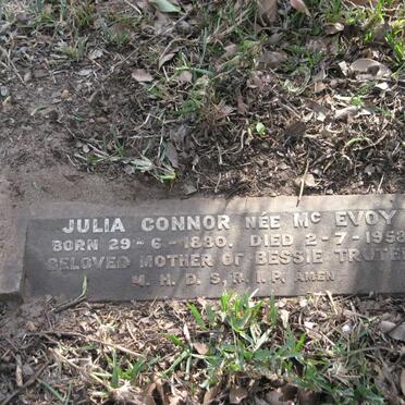 CONNOR Julia nee McEVOY 1880-1958
