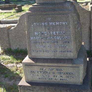 COLLINS Margaretha Magdalena