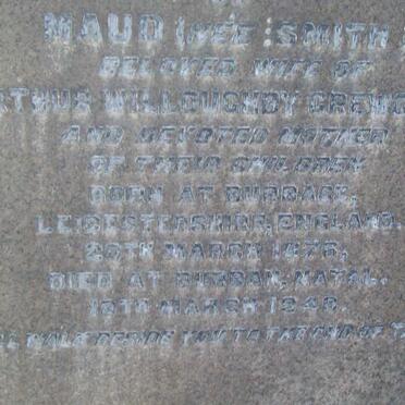 CREWCOCK Maud nee SMITH 1876-1949