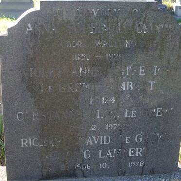 CREW, le :: WALTON :: LAMBERT