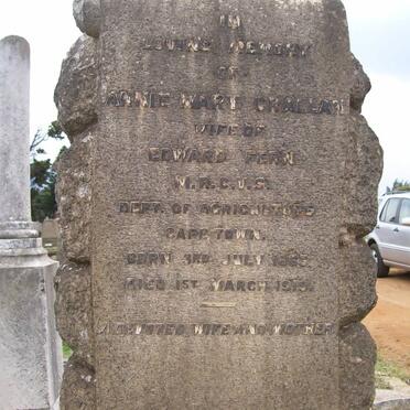 CRALLAN Annie Mart 1863-1919