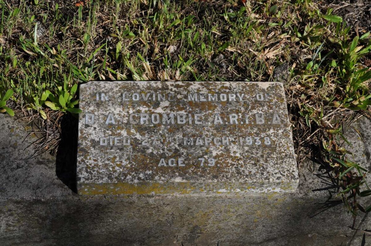 CROMBIE D.A. -1938