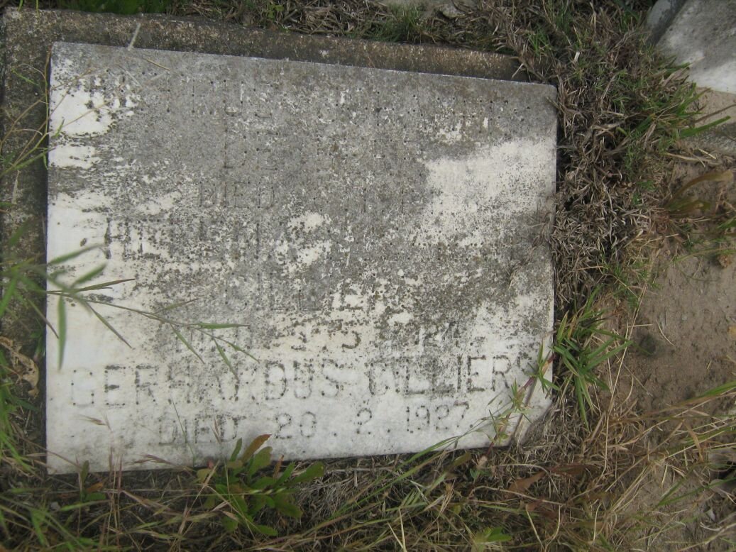 CILLIERS Gerhardus -1927 &amp; Helena -1924
