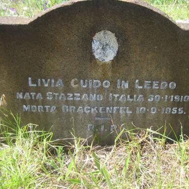 CUIDO Livia 1916-1955