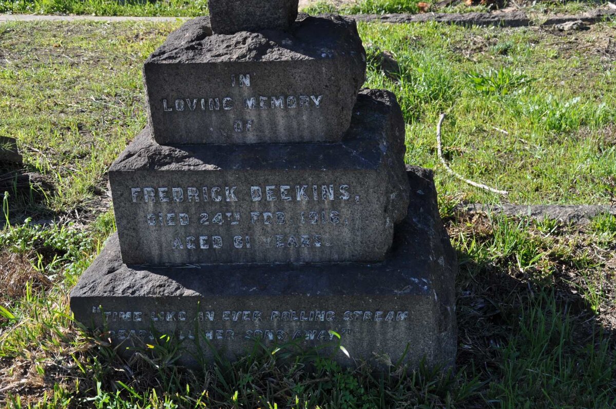 DEEKINS Fredrick -1916