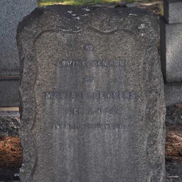 DEMPERS Maria B. -1929