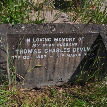DEVLIN Thomas Charles 1867-1940