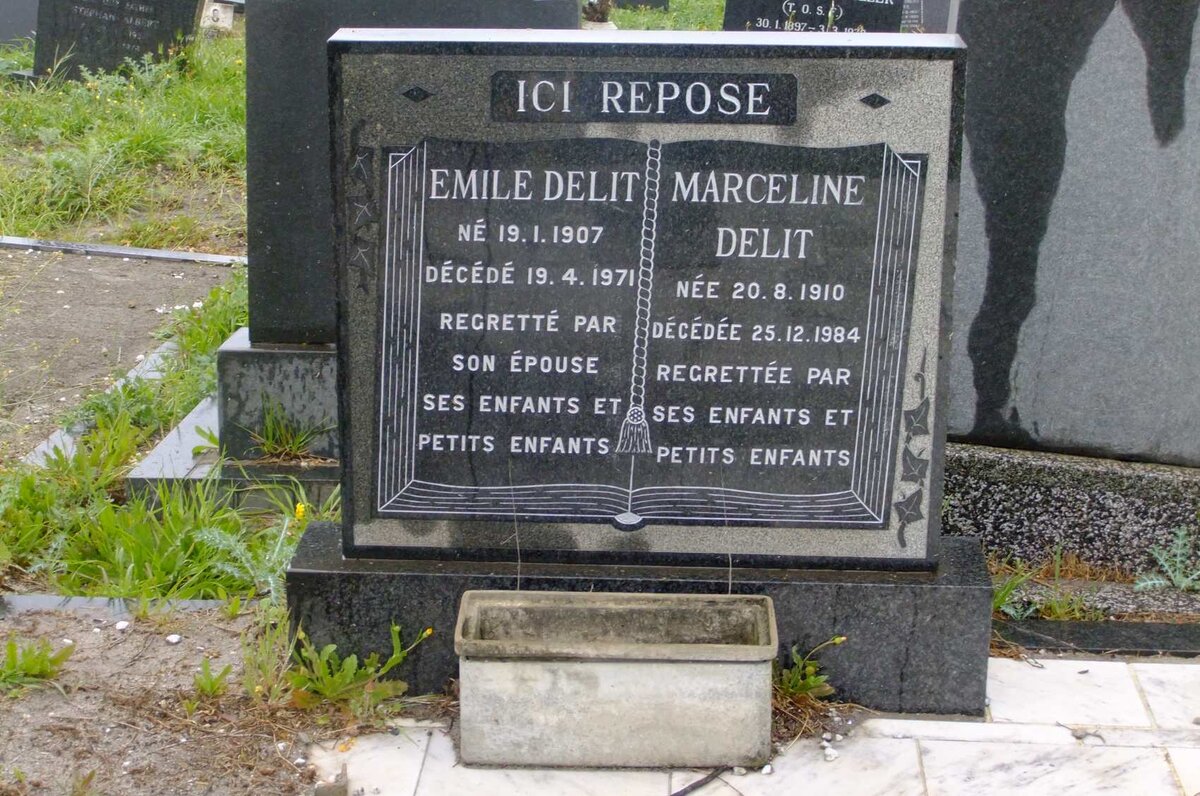 DELIT Emile 1907-1971 &amp; Marceline 1910-1984